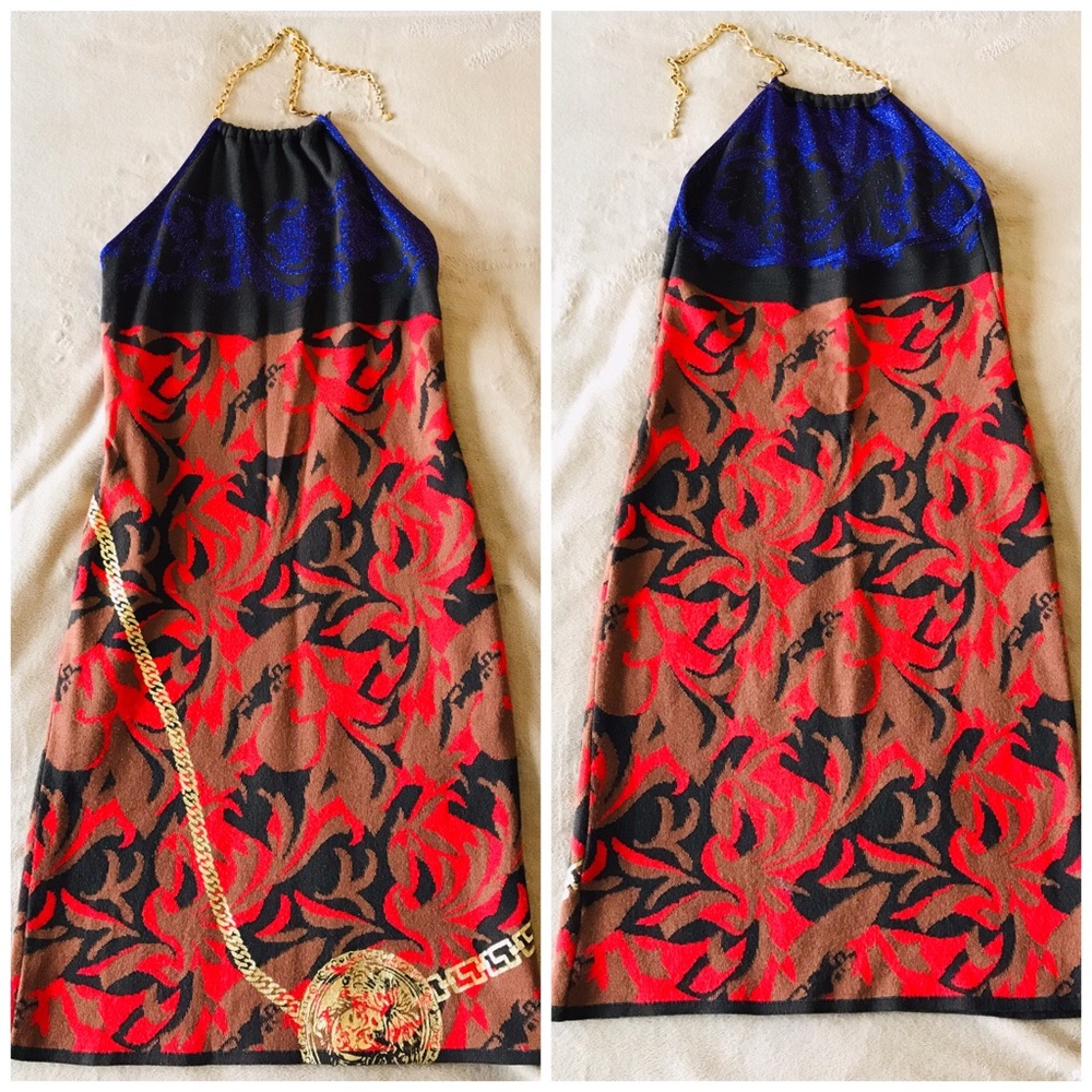 Versace Halter Dress
